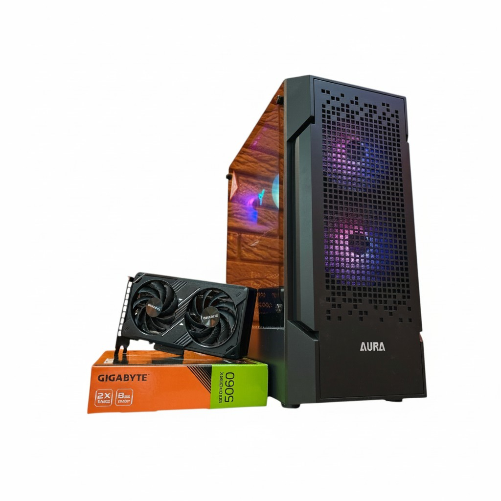 Комп'ютер ігровий Color Tower, Ryzen 5 7Gen, БЖ 850W, GF RTX 5060 8GB GDDR7 00-00018378
